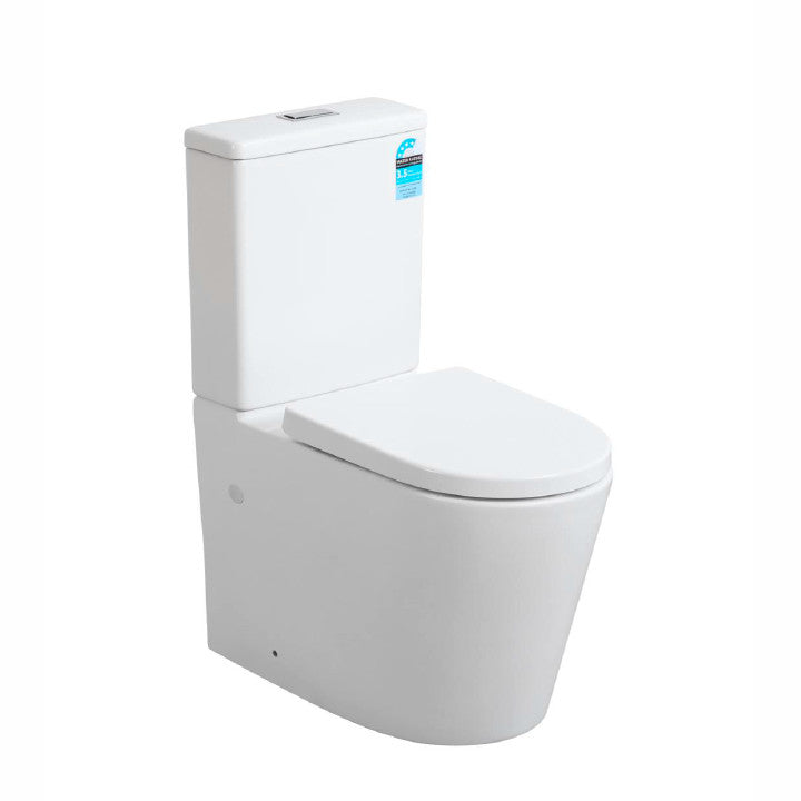 Livis Rimless Toilet Suite - Modern, Hygienic, and Efficient Bathroom Fixture