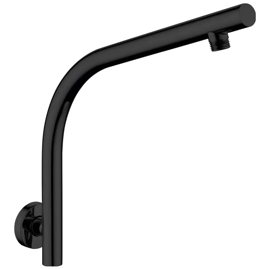 Pentro Wall Mounted Shower Arm: Modern, Sleek Design For A Stylish Bathroom-Se27.02-Matte Black