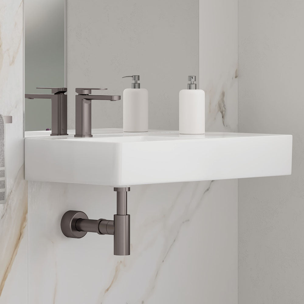 Fienza Petra 800 Left-Hand Wall Basin