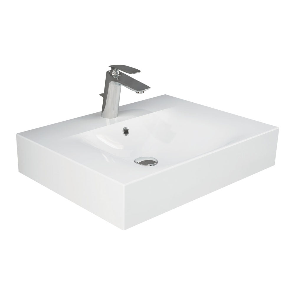 Fienza RAK Des 61 Wall Basin, 1 Tap Hole