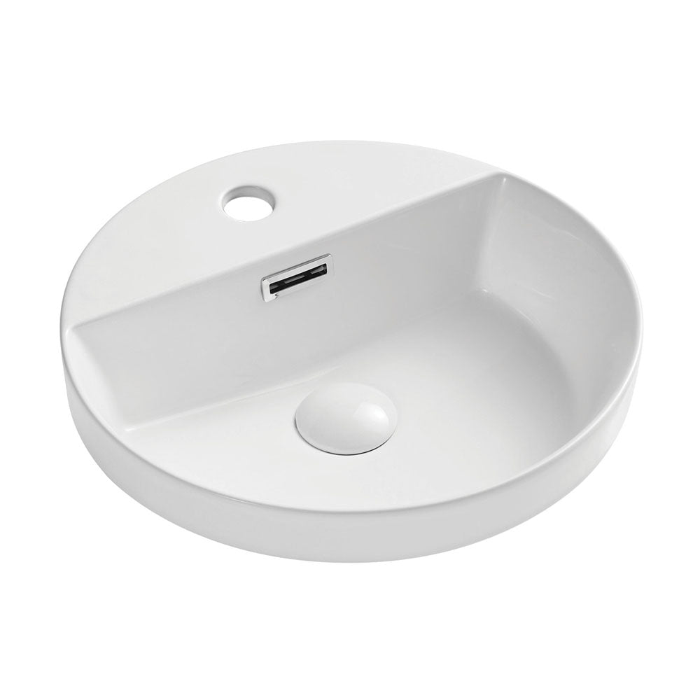 Fienza Reba Semi-Inset Basin With Tap Hole