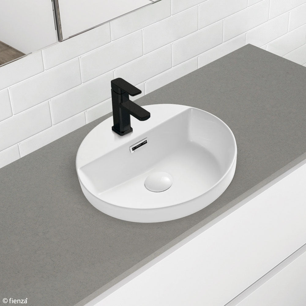 Fienza Reba Semi-Inset Basin With Tap Hole