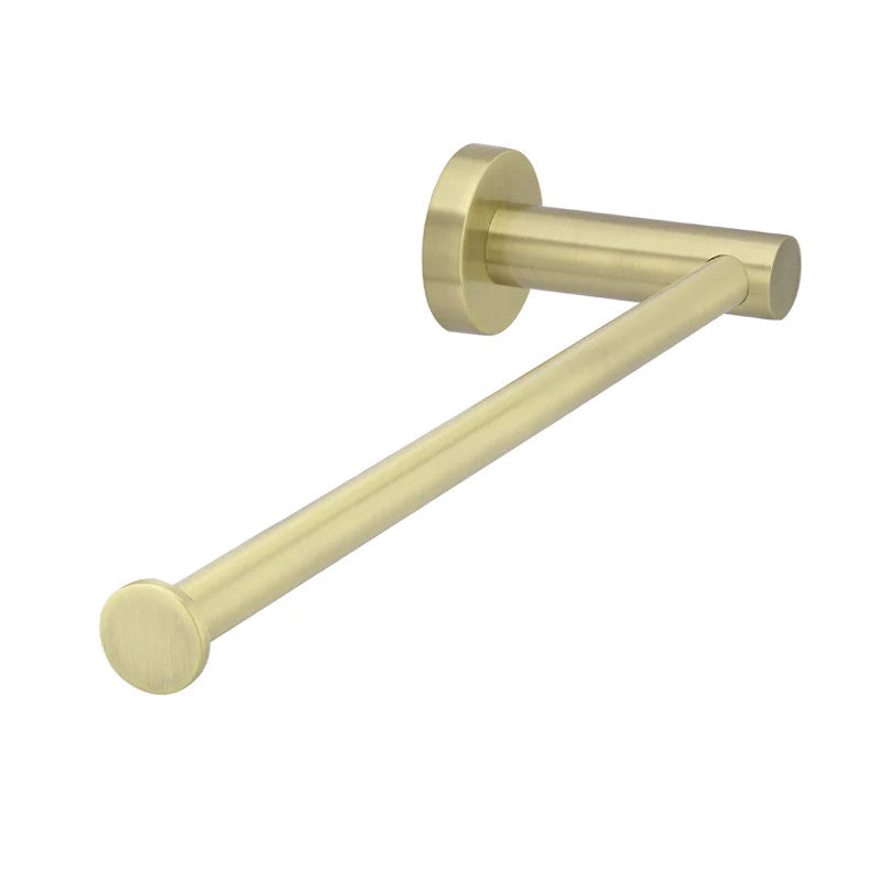 Round Guest Towel Rail - PVD Tiger Bronze