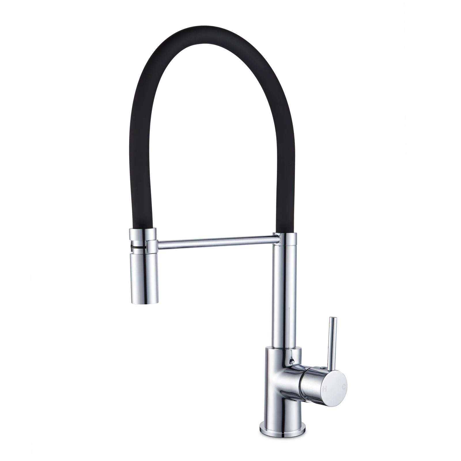 Circular kitchen sink mixer tap for modern kitchens-CH1034.KM