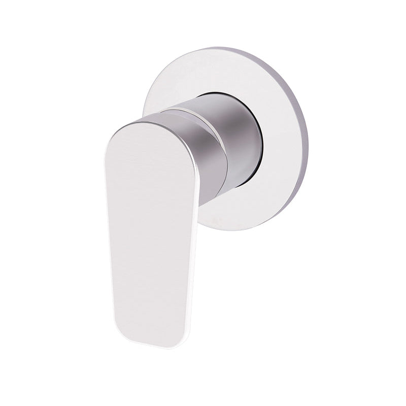 Meir Round Paddle Wall Mixer - Polished Chrome
