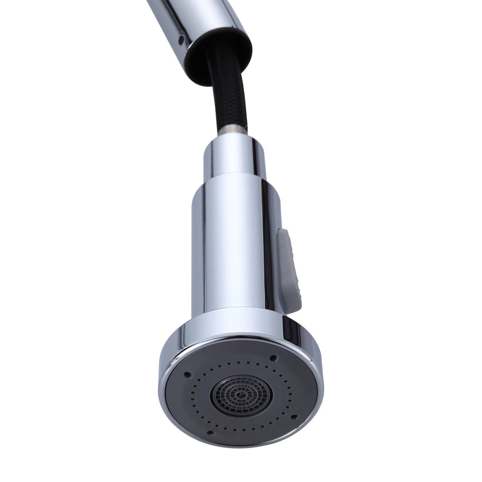 Circular kitchen sink mixer tap with retractable spray nozzle for enhanced functionality-CH1013.KM