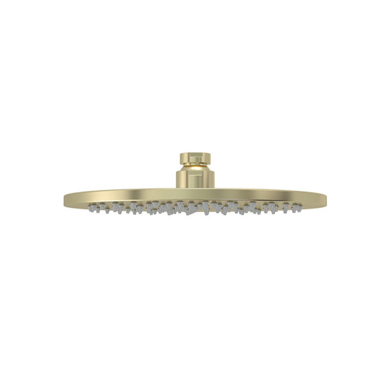 Round Shower Rose 200mm - PVD Tiger Bronze
