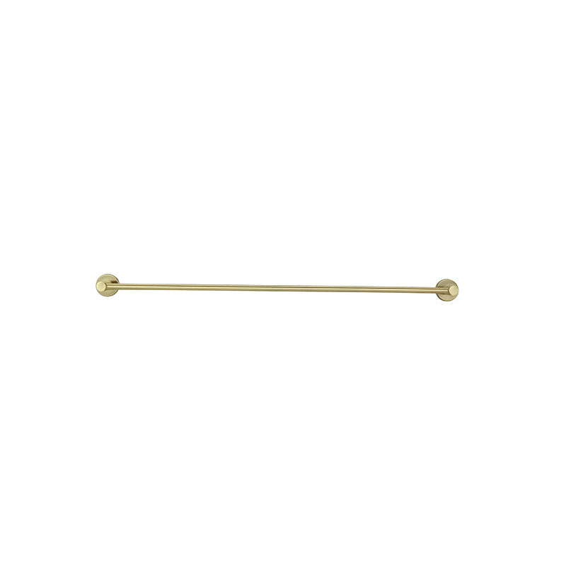 Meir Round Single Towel Rail 600mm - PVD Tiger Bronze