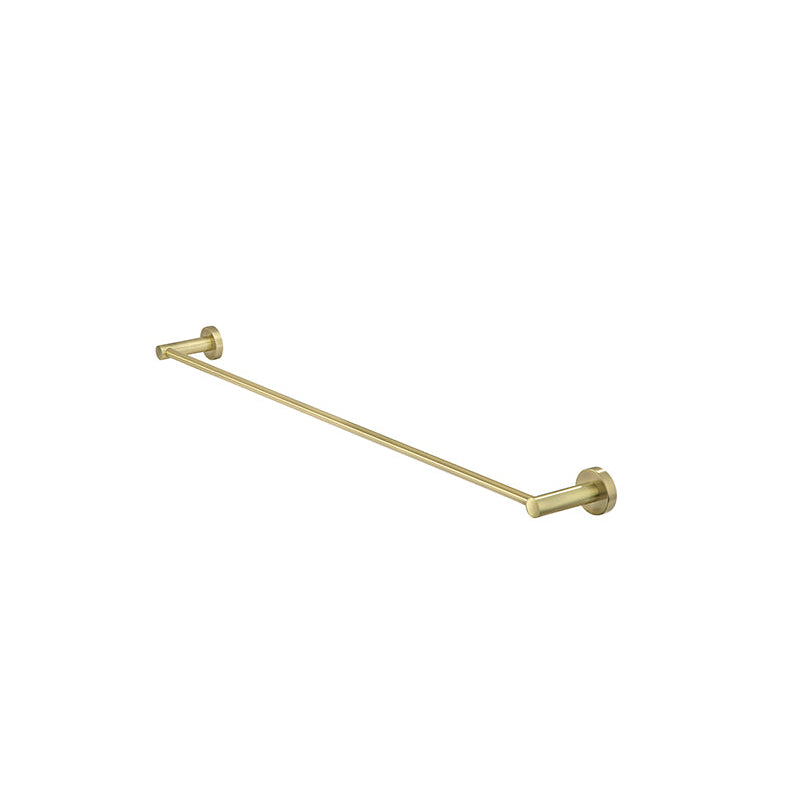 Meir Round Single Towel Rail 600mm - PVD Tiger Bronze