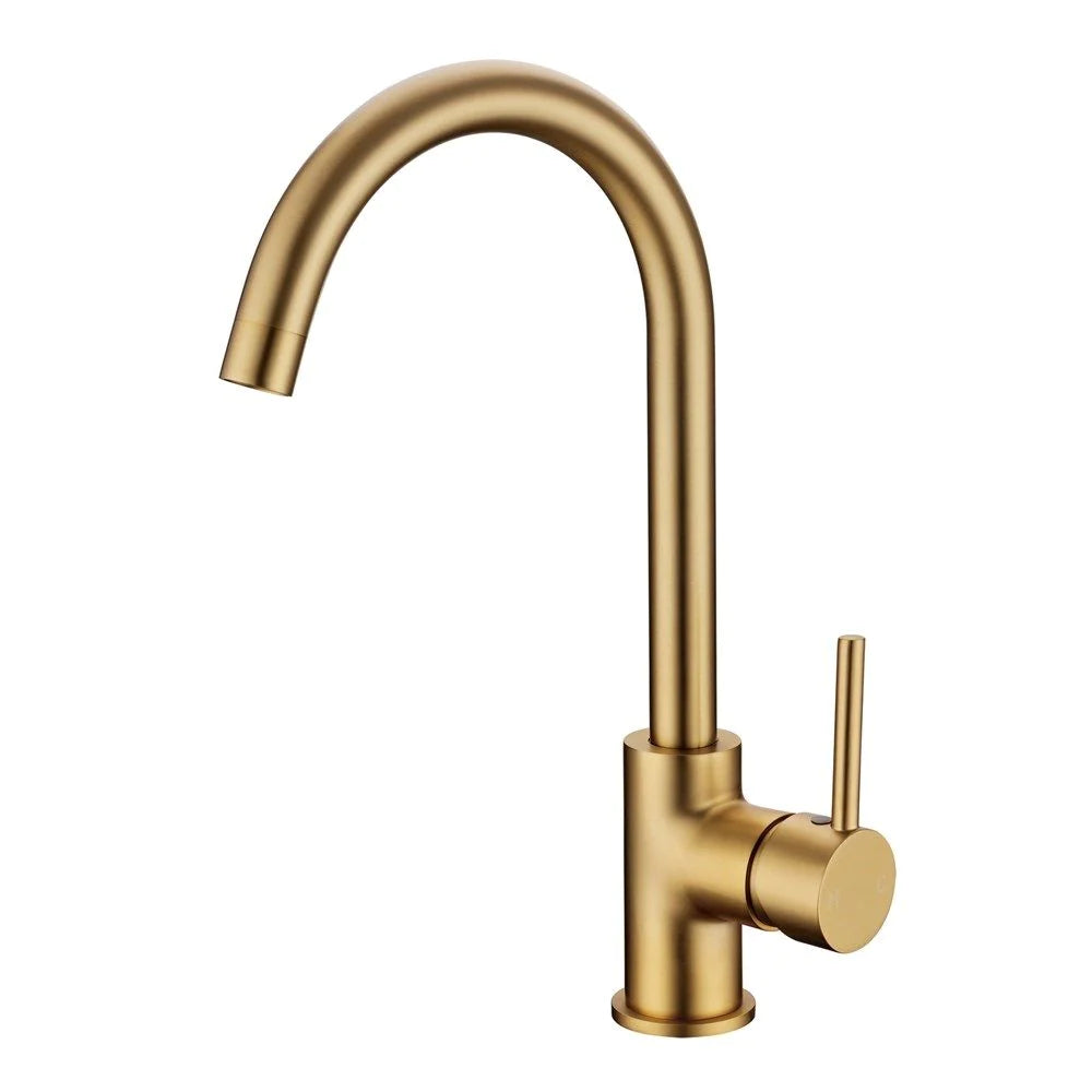 Round Standard Kitchen Sink Mixer Tap: Classic and practical addition to your kitchen setup-BUYG1026.KM