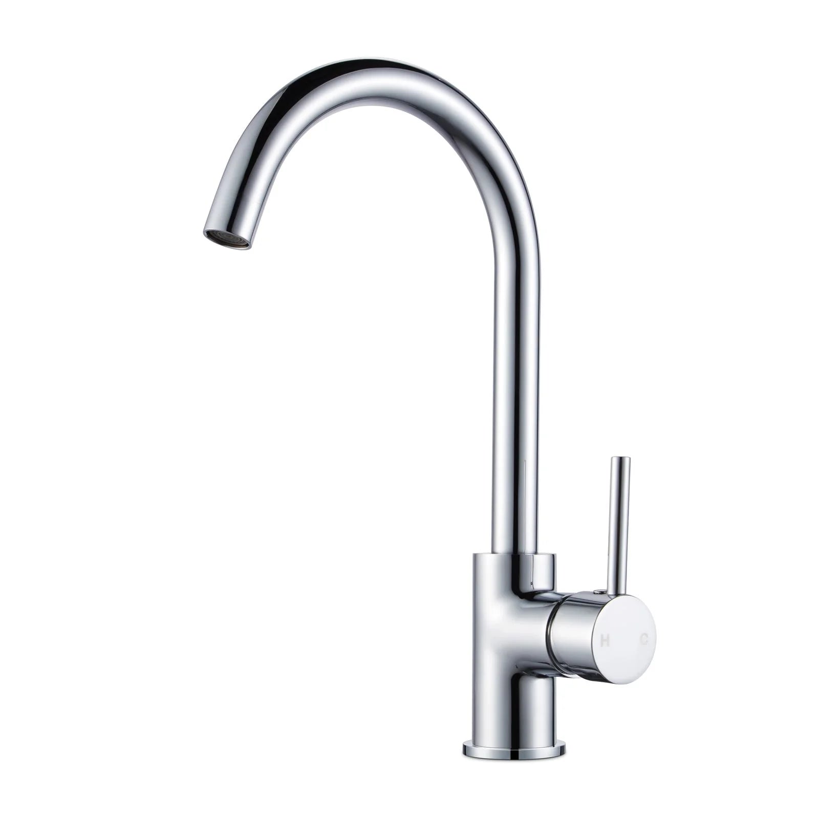 Round Standard Kitchen Sink Mixer Tap: Classic and practical addition to your kitchen setup-CH1026.KM