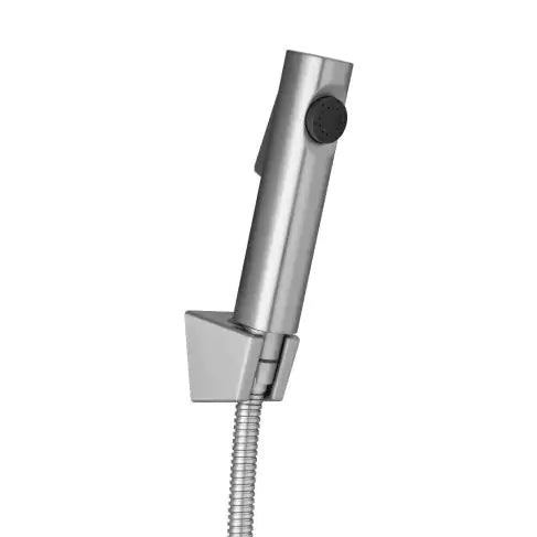 Round Toilet Bidet Spray Kit: Handheld Sprayer Attachment-Brushed Nickel-BU0025E.SH