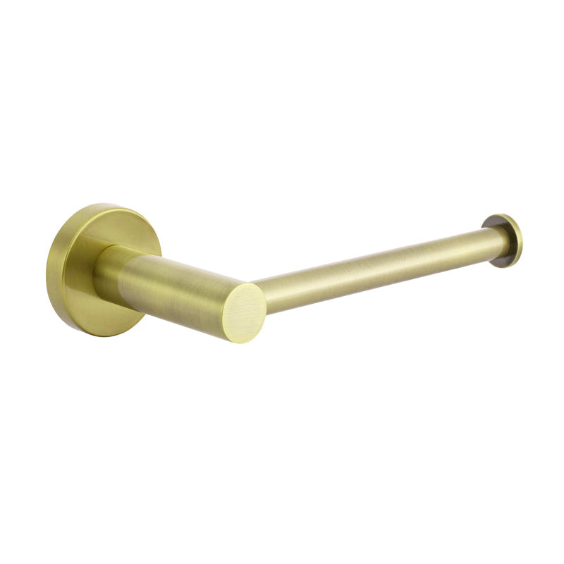 Round Toilet Roll Holder - PVD Tiger Bronze