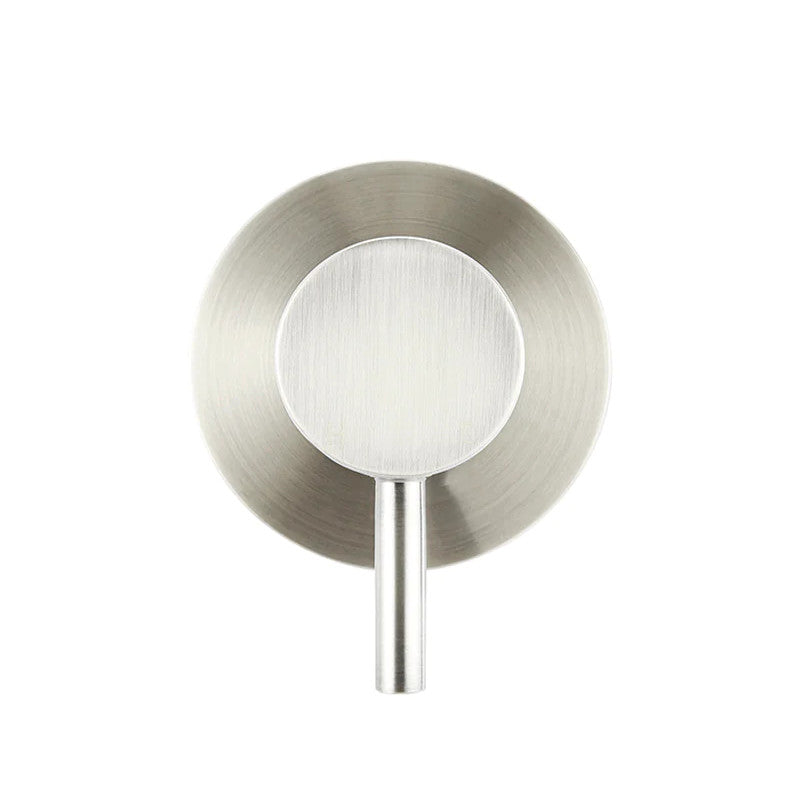 Round Wall Mixer Short Pin-Lever - PVD Brushed Nickel