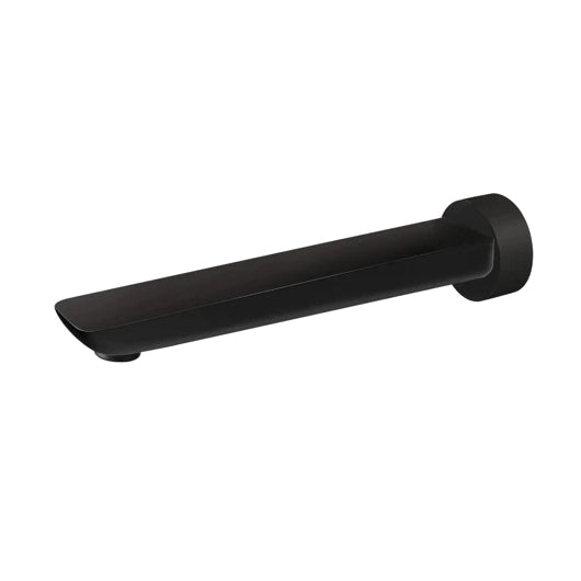 Rushy Black Bathtub/Basin Wall Spout: A sleek and modern fixture, perfect for adding style and functionality to your bathroom-OX0015.BS