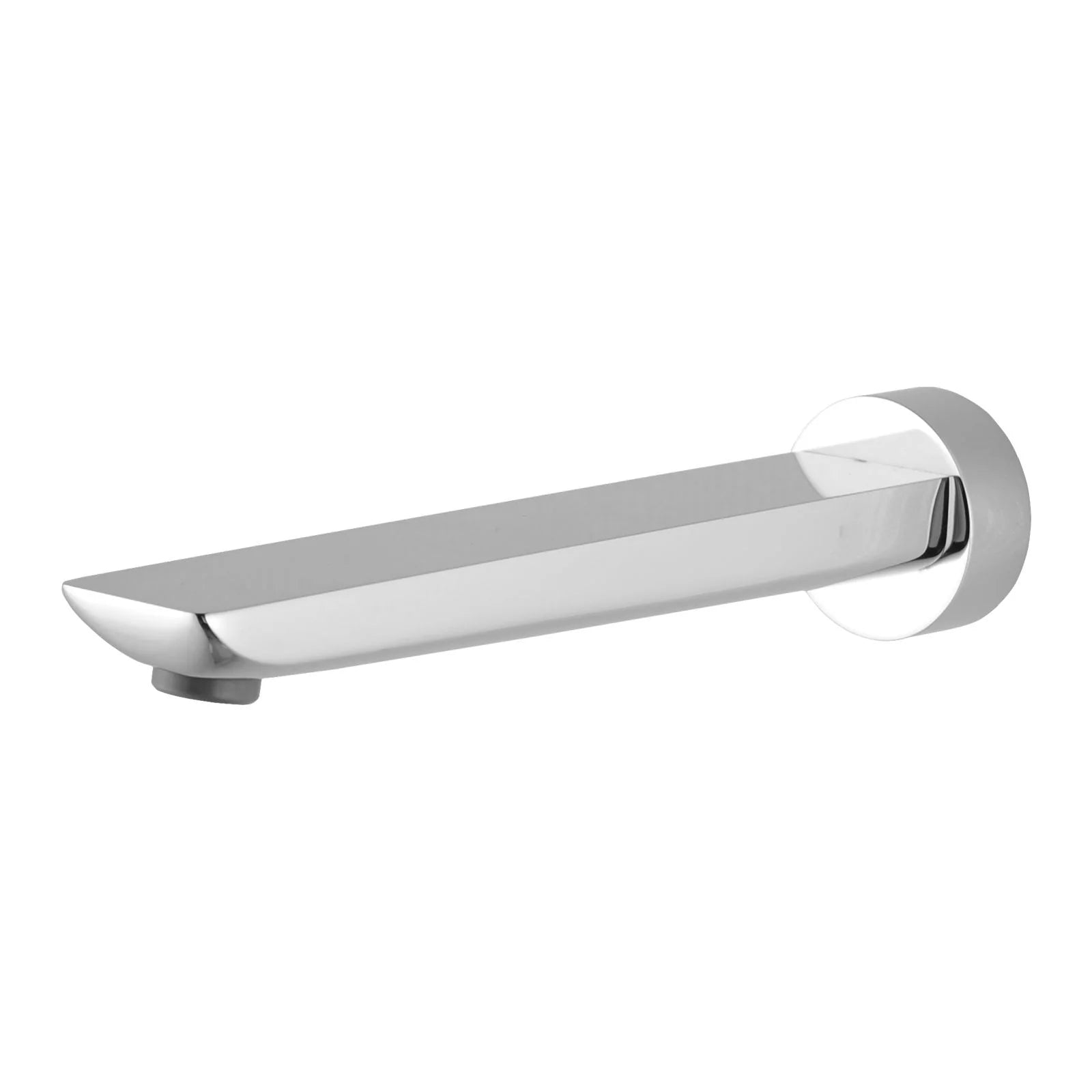 Rushy Chrome Bathtub/Basin Wall Spout: A contemporary, chrome-finished fixture, ideal for enhancing the aesthetic appeal of your bathroom-CH0015.BS