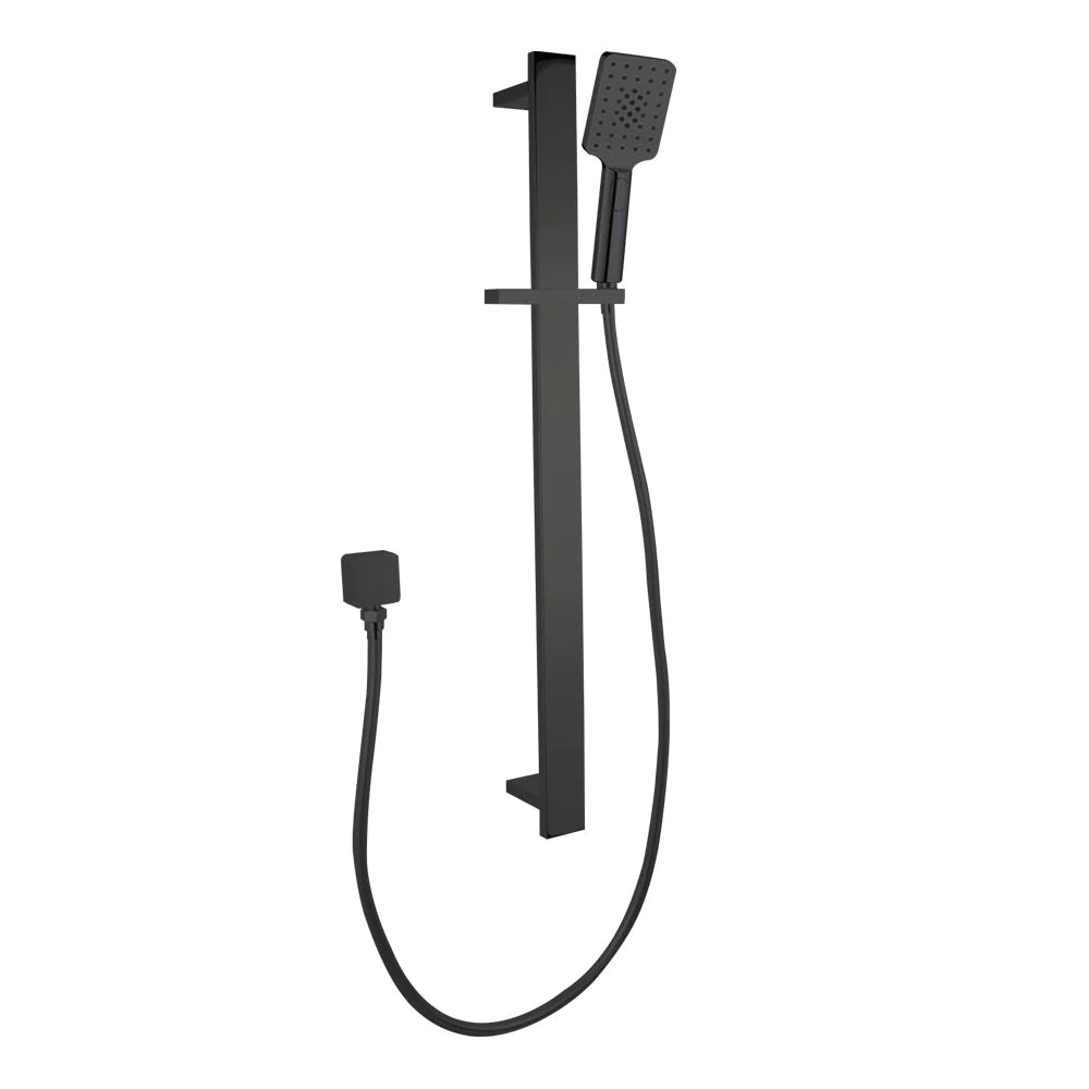 Square Sliding Shower Rail Set with Versatile 3-Mode Handheld Shower-OX2149-SH-N+OX-S8-HHS