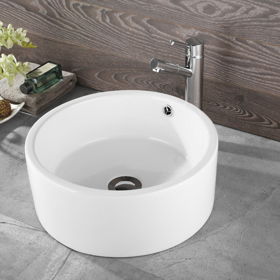 Top Counter Ceramic Basin 213 - Elegant Bathroom Sink 213
