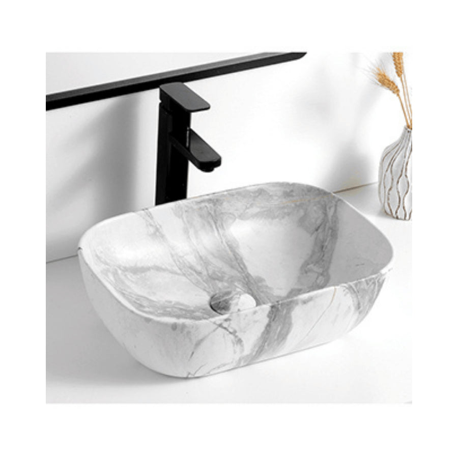Top Counter Ceramic Basin YJ9047: Sleek and Sophisticated Design