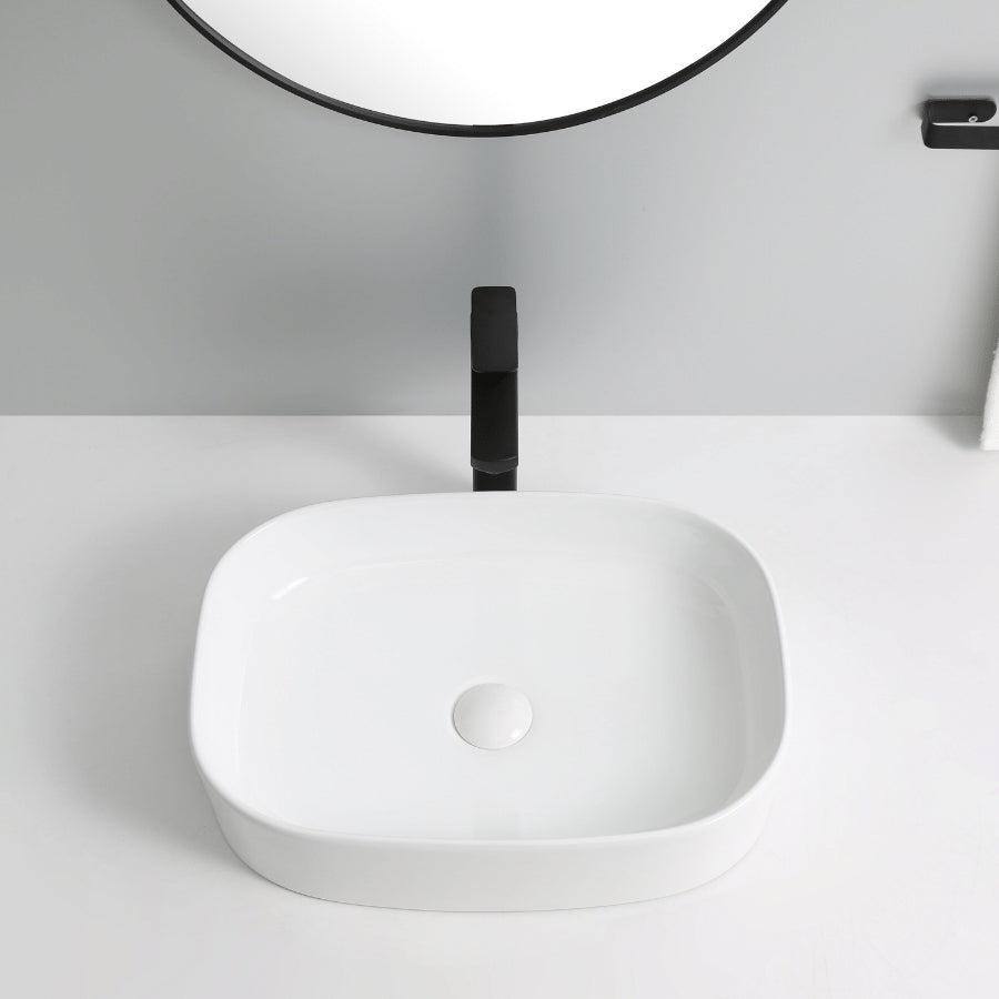 Functional and Stylish Basin: Top Counter Ceramic YJ9611, 2
