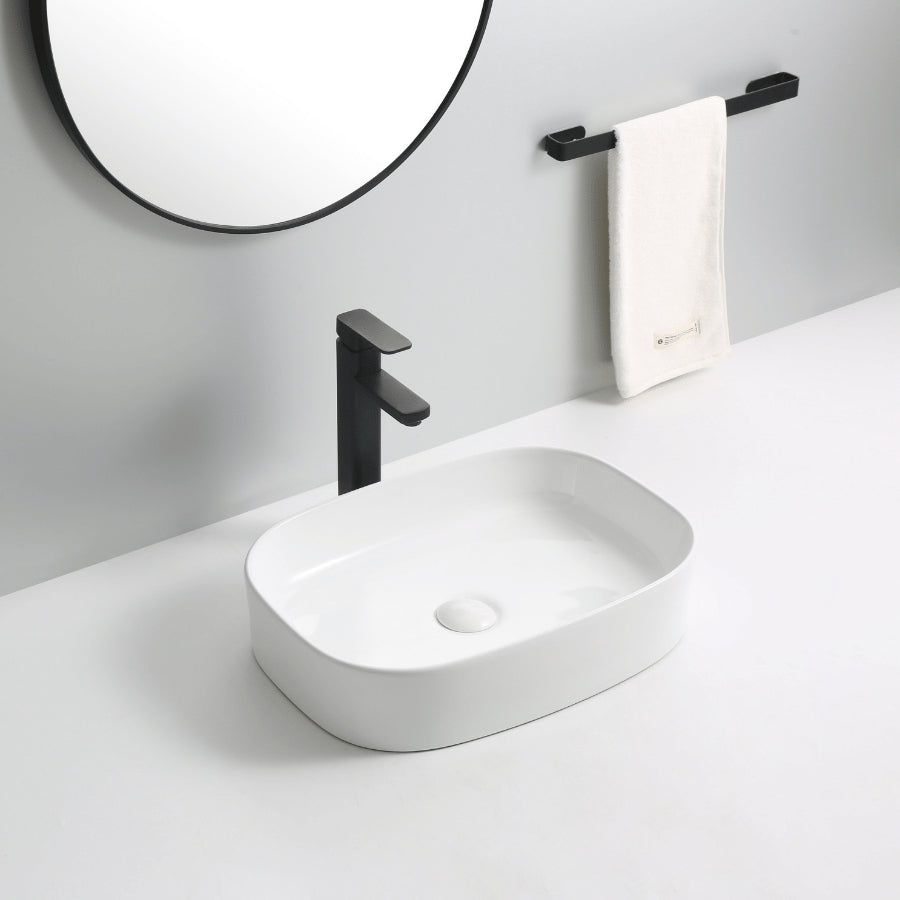 Functional and Stylish Basin: Top Counter Ceramic YJ9611