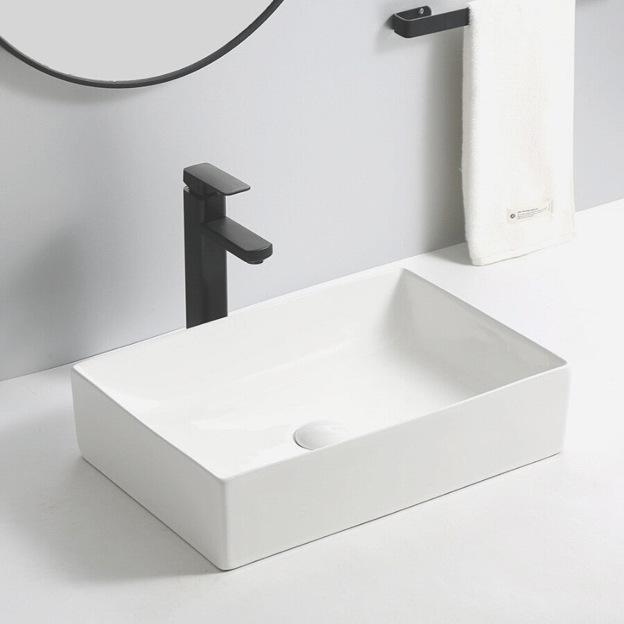 Stylish and Durable Bathroom Basin: Top Counter Ceramic YJ9636-1