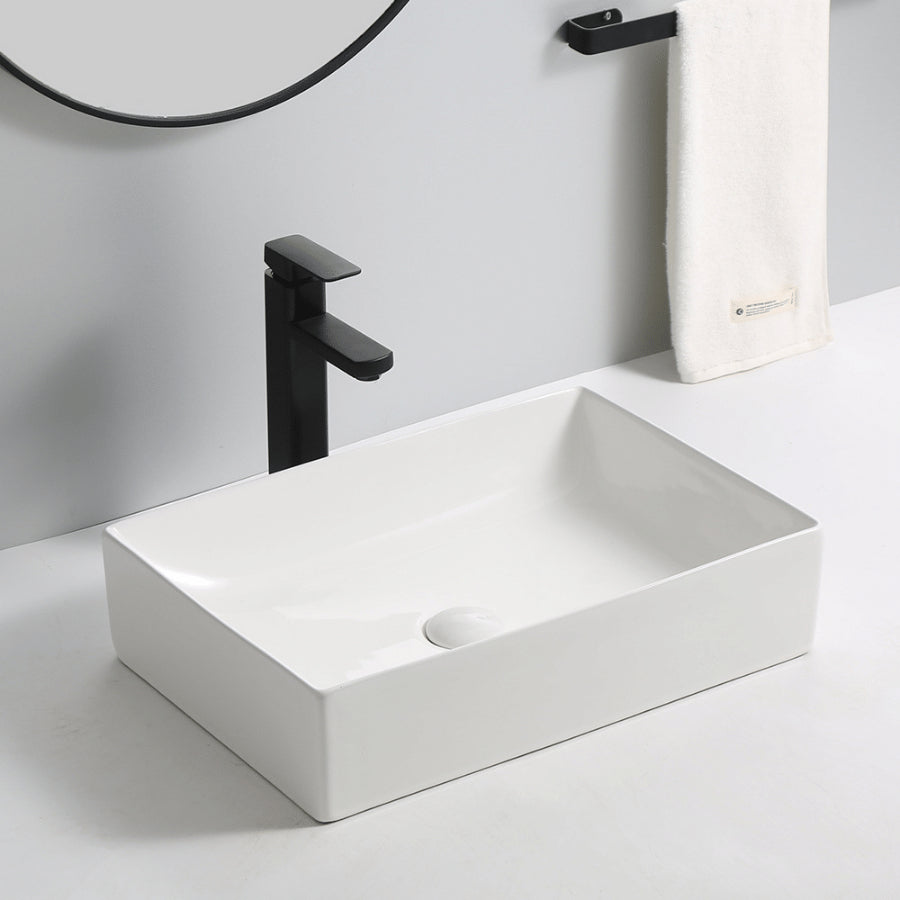 Stylish and Durable Bathroom Basin: Top Counter Ceramic YJ9636