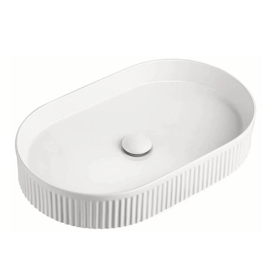 Top Counter Ceramic Basin YJ9640: Stylish Bathroom Essential