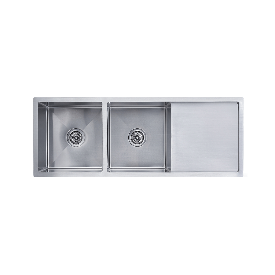 Undermount Double Bowl with Drainer - Efficient Kitchen Sink CT-12045