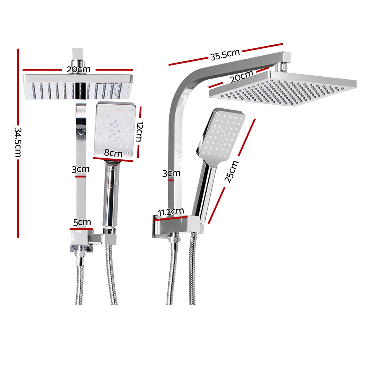 2-in-1 Multi Function Showers | Versatile Luxury for a Refreshing ...